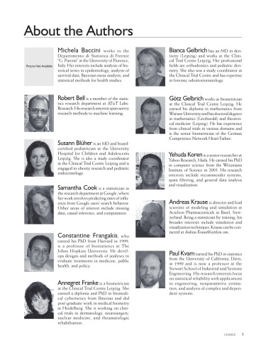Chance Vol 23 No 1 2010 Issue 1 Mike Larsen Executive Editor