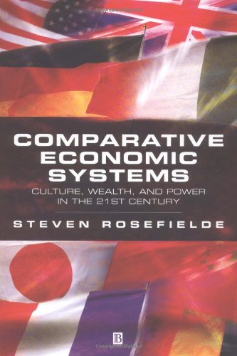 Comparative Economic Systems Culture Wealth And Power In The 21st Century 1st Edition Steven Rosefielde