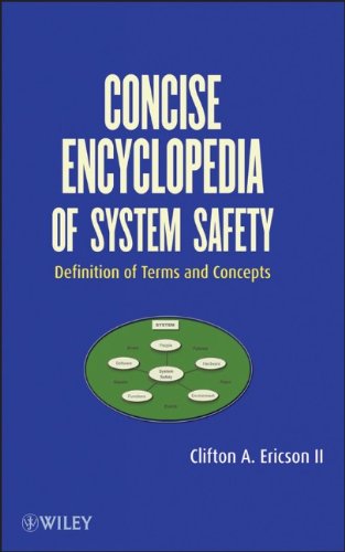 Concise Encyclopedia Of System Safety Definition Of Terms And Concepts 1st Edition Clifton A Ericson