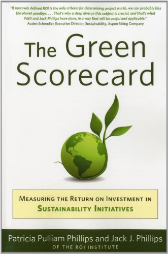 The Green Scorecard Measuring The Return On Investment In Sustainable Initiatives Patricia Phillips