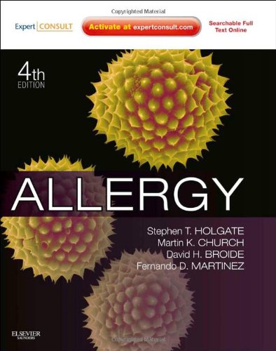 Allergy 4th Edition Expert Consult Online And Print 4th Stephen T Holgate Md Dsc Frcp Frcpe Mrc
