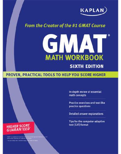 Gmat Math Workbook Sixth Edition Kaplan