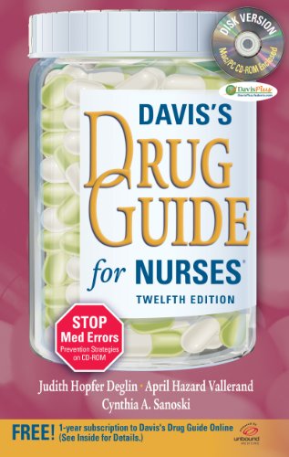 Daviss Drug Guide For Nurses 12th Edition 12th Edition Deglin