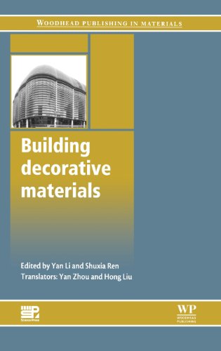 Building Decorative Materials Woodhead Publishing In Materials Y Li