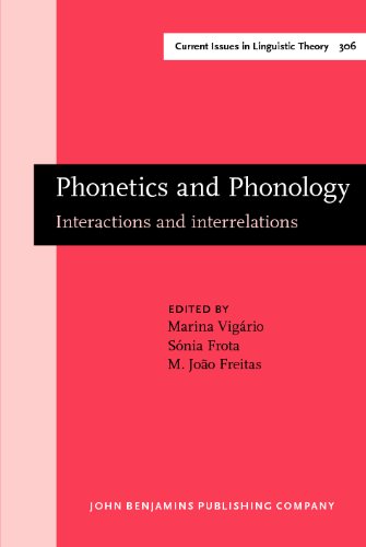 Phonetics And Phonology Interactions And Interrelations 1st Marina Vigrio