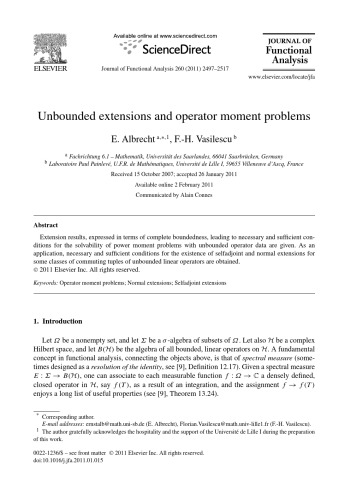 Journal Of Functional Analysis Volume 260 Issues 9 10 11 12 A Connes