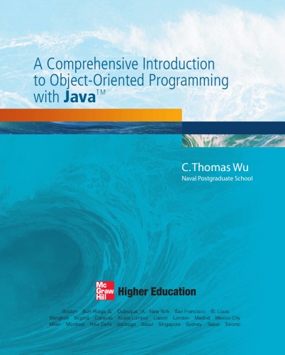 A Comprehensive Introduction To Objectoriented Programming With Java C Thomas Wu