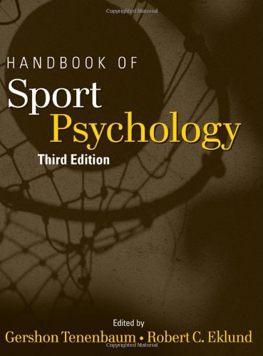 Handbook Of Sport Psychology Third Edition 3rd Gershon Tenenbaum