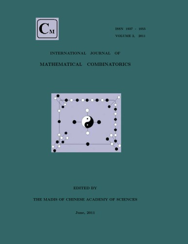 International Journal Of Mathematical Combinatorics Volume 2 2011 Linfan Mao Editorinchief