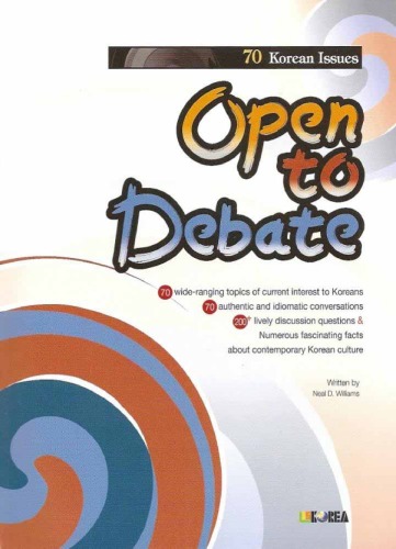 Open To Debate 70 Korean Issues Neal D Williams