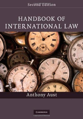 Handbook Of International Law 2nd Edition 2nd Edition Anthony Aust