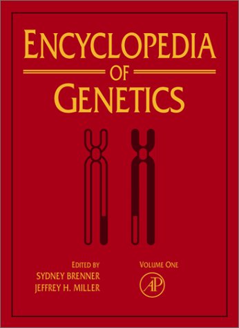 Encyclopedia Of Genetics Fourvolume Set 1st Edition Sydney Brenner