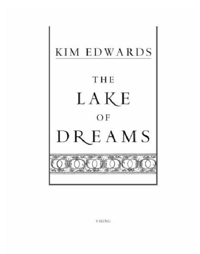 The Lake Of Dreams Kim Edwards