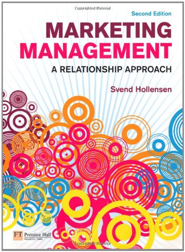 Marketing Management A Relationship Approach 2nd Edition Svend Hollensen