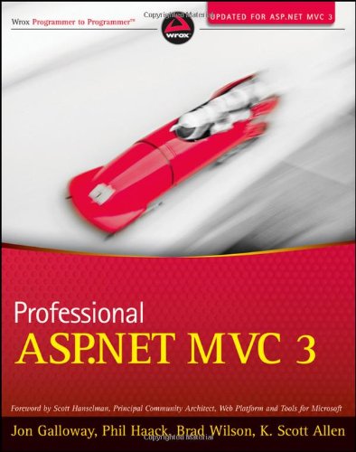 Professional Aspnet Mvc 3 1st Edition Jon Galloway Phil Haack