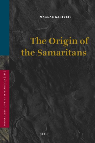 The Origin Of The Samaritans Magnar Kartveit