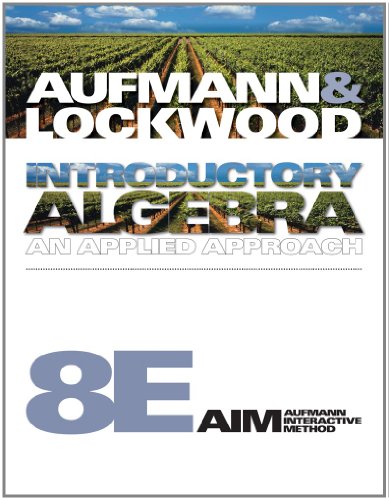 Introductory Algebra An Applied Approach 3rd Richard N Aufmann