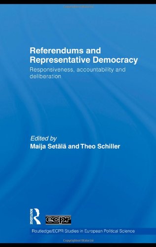 Referendums And Representative Democracy Responsiveness Accountability And Deliberation Routledge Ecpr Studies In European Political Science 1st Edition Maija Setl