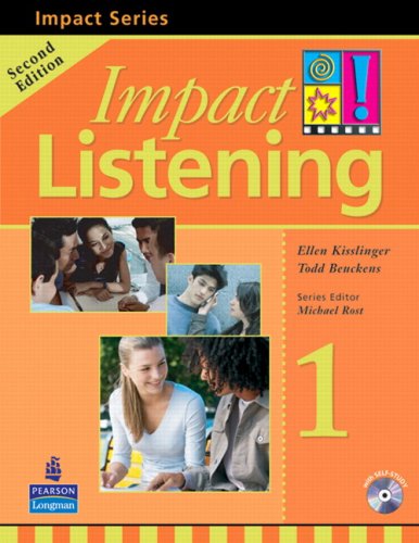 Impact Listening 1 Student Book With Selfstudy Audio Cd 2nd Ellen Kisslinger