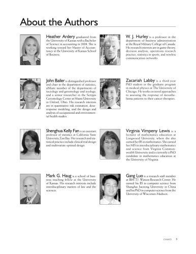 Chance Vol22 No4 2009 Issue 4 Mike Larsen Executive Editor