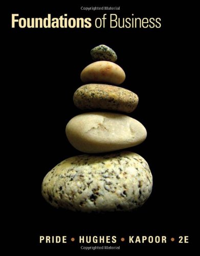 Foundations Of Business 2nd Edition 2nd Edition William M Pride