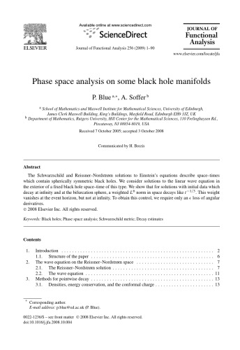 Journal Of Functional Analysis Volume 256 Issues 1 2 3 4 A Connes
