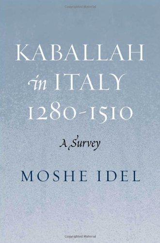 Kabbalah In Italy 12801510 A Survey Moshe Idel