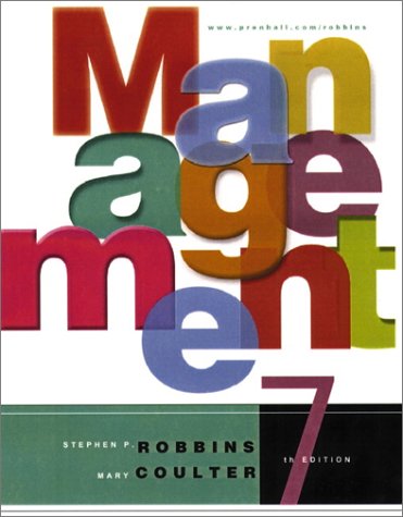 Management 7th Edition Activebook 7th Edition Stephen P Robbins