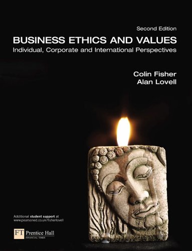 Business Ethics And Values 2nd Edition 2nd Edition Alan Lovell