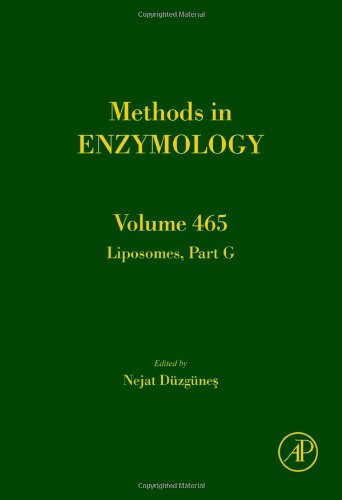 Liposomes Part G 1st Edition Nejat Dzgne