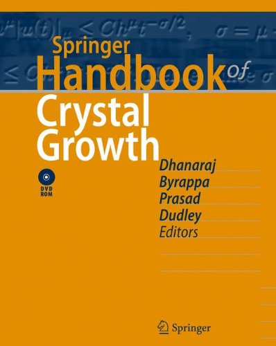 Springer Handbook Of Crystal Growth 1st Edition Govindhan Dhanaraj