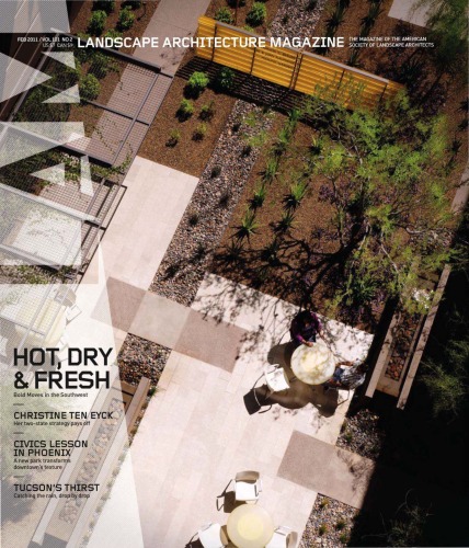 Landscape Architecture February 2011 Volume Vol 101no2 Landscape Architecture