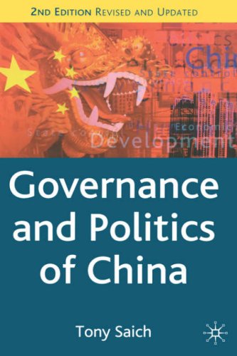Governance And Politics Of China 2nd Tony Saich