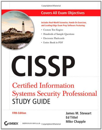 Cissp Certified Information Systems Security Professional Study Guide 5th James M Stewart