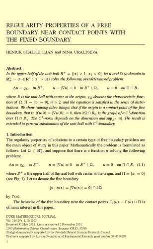 Duke Mathematical Journal Volume 116 Jonathan Wahl Academic Editor