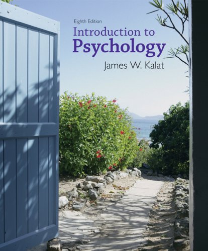 Introduction To Psychology Eighth Edition 8th Edition James W Kalat