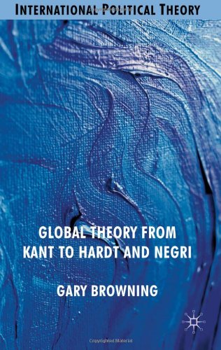Global Theory From Kant To Hardt And Negri 1st Edition Gary K Browning