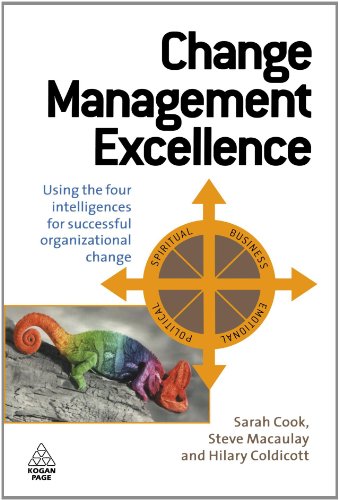 Change Management Excellence Using The Four Intelligences For Successful Organizational Change Sarah Cook