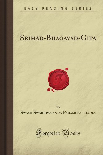 Srimadbhagavadgita Forgotten Books Swami Swarupananda Paramhanshadev