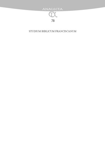 ἐν πάσῃ γραμματικῇ καὶ σοφίᾳ Saggi Di Linguistica Ebraica In Onore Di Alviero Niccacci Ofm Gregor Geiger And Massimo Pazzini