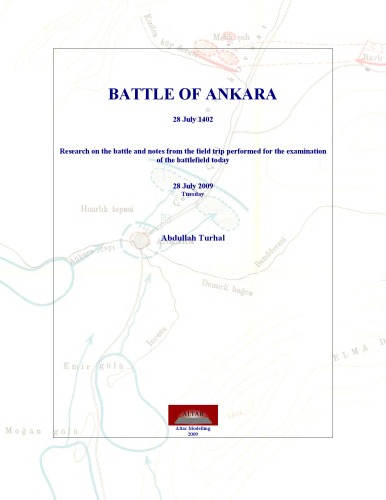 Battle Of Ankara 1402 Abdullah Turhal