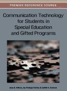 Communication Technology For Students In Special Education And Gifted Programs 1st Edition Joan E Aitken