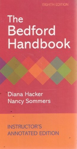 The Bedford Handbook 8th Edition 8th Diana Hacker Nancy Sommers