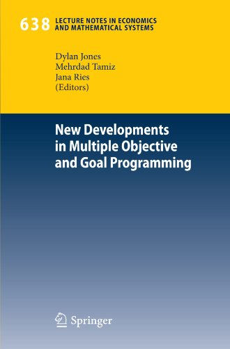 New Developments In Multiple Objective And Goal Programming 1st Edition Amir Azaron