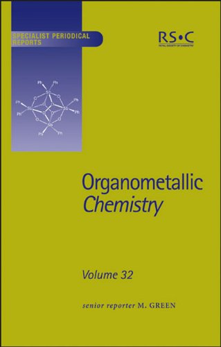 Organometallic Chemistry Volume 32 M Green J A Timney I R Butler