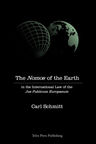 The Nomos Of The Earth Carl Schmitt