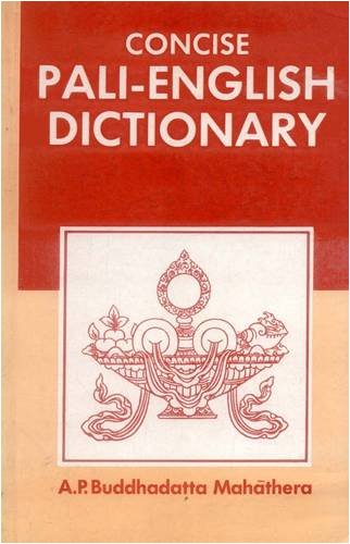 Concise Palienglish Dictionary 2nd Ap Buddhadatta Mahathera
