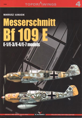Messerschmitt Bf 109 E Top Drawings M Lukasik