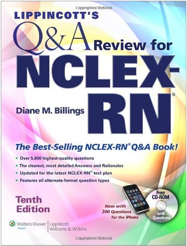 Lippincotts Qa Review For Nclexrn Tenth Edition Tenth North American Edition Diane M Billings
