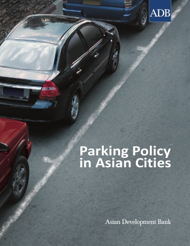 Parking Policy In Asian Cities Adb